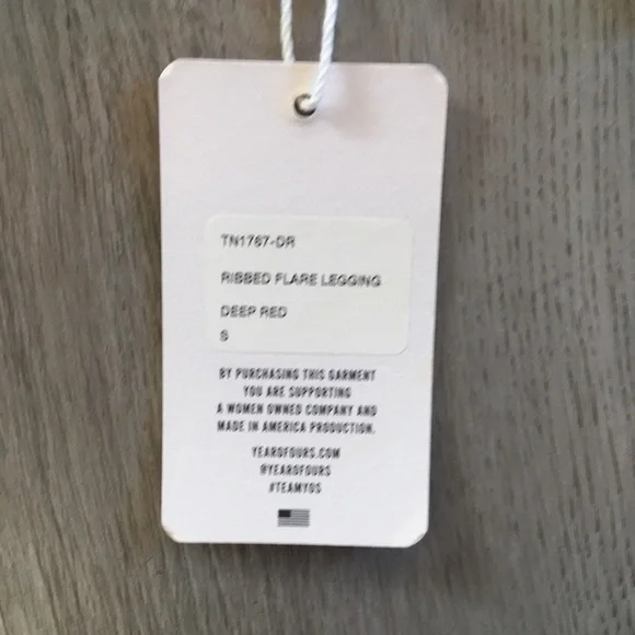 Ribbed Flare Legging - S - Picture 2 of 3